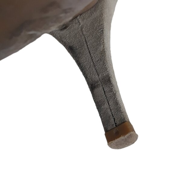 Pedro Garcia Chenoa Pumice Suede Peep-Toe Ankle Bootie 36.5 EU/6.5 US - Picture 12 of 14